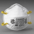 8210 PLUS 3M Particulate Filtering Face Piece Respirator Mask - Dust